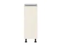 BRW Кухонна шафа висотою 30 см з кошиком для продуктів у кольорі магнолія глянцевий, альпійський білий/магнолія глянець FH_DC_30/82_C-BAL/XRAL0909005 фото thumb №1