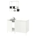 IKEA ENHET ЭНХЕТ, кухня, белый, 143x63.5x222 см 793.372.35 фото thumb №1