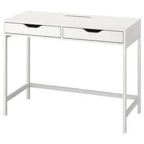 IKEA ALEX АЛЕКС, письмовий стіл, білий, 100x48 см 104.735.55 фото