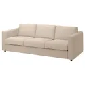 IKEA VIMLE ВІМЛЕ, 3-місний диван, ХАЛЛАРП бежевий 593.990.45 фото thumb №1