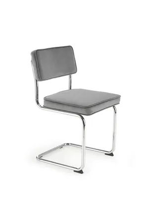 Кухонний стілець HALMAR K510 сірий фото