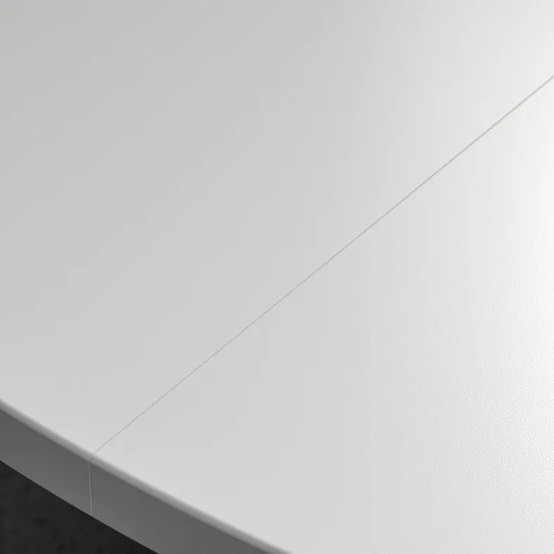 IKEA MITTZON МІТТЗОН, стіл для конференцій, круглий білий/чорний, 120x75 см 895.304.35 фото №8