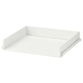 IKEA KONSTRUERA КОНСТРУЕРА, шухляда без фронтальної панелі, білий, 15x60 см 504.367.78 фото