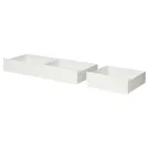 IKEA VIHALS ВІХАЛЬС, короб під ліжко, комплект із 2 шт., білий, 200 см 305.951.17 фото