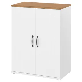 IKEA SKRUVBY СКРУВБЮ, шафа з дверцятами, білий, 70x90 см 205.035.47 фото