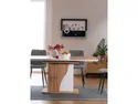 Стол кухонный SIGNAL SIRIUS IN, белый матовый / эффект бетона, 80x120 фото thumb №12