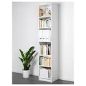 IKEA BILLY БІЛЛІ, книжкова шафа, білий, 40x40x202 см 104.019.31 фото thumb №2