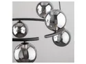 BRW Восьмиконечный металлический подвесной светильник Anabelle цвета графит 095036 фото thumb №4