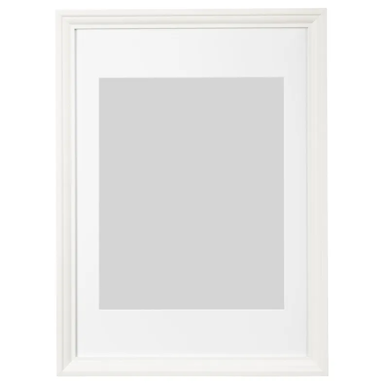 IKEA EDSBRUK ЕДСБРУК, рамка, білий, 50x70 см 604.273.30 фото №1