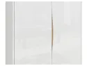 BRW Шафа дводверна Pori 100 см у білому глянці, білий глянець SZF2D-BIP фото thumb №4