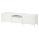 IKEA BESTÅ БЕСТО, тумба под ТВ, белый / Смевикен / Каббарп белый, 180x42x48 см 593.989.65 фото thumb №1