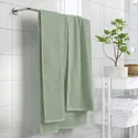 IKEA GULVIAL ГУЛЬВИАЛЬ, простыня банная, Бледно-серо-зеленый, 100x150 см 305.797.30 фото thumb №3