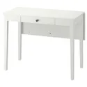 IKEA IDANÄS ІДАНЕС, стіл відкидний, білий, 51/86x96 см 004.876.52 фото thumb №1