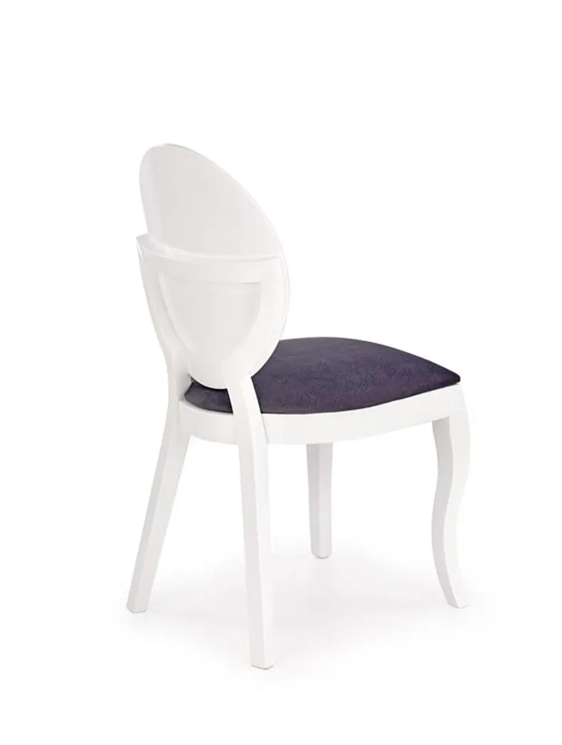 Кухонный стул HALMAR VERDI белый/серый фото №3