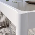 IKEA SEGERÖN СЕГЕРЁН, садовый стол, белый / бежевый, 91x147 см 905.108.13 фото thumb №3