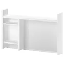 IKEA MICKE МИККЕ, высокий дополнит модуль, белый, 105x65 см 901.800.25 фото thumb №1