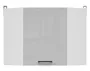 BRW Угловой верхний кухонный шкаф Junona Line 60 см левый/правый jash серый глянец, белый/светло-серый глянец GNWU/57_LP-BI/JSZP фото