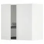 IKEA METOD МЕТОД, навесной шкаф с сушилкой / 2дверцы, белый / Стенсунд белый, 60x60 см 094.603.18 фото