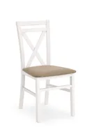 Кухонный стул HALMAR DARIUSZ белый/бежевый фото thumb №1