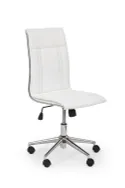 Крісло комп'ютерне офісне обертове HALMAR PORTO білий фото thumb №1