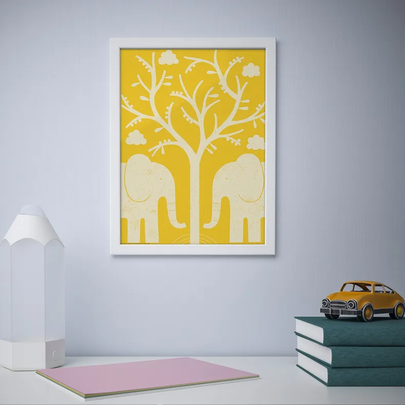 IKEA BILD БІЛЬД, постер, Лісові істоти 3, 30x40 см 904.360.93 фото №3