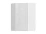 BRW Top Line 60 см угловой верхний кухонный шкаф левый белый глянец, альпийский белый/глянцевый белый TV_GNWU_60/95_L-BAL/BIP фото
