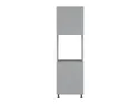 BRW Кухонный шкаф для встраиваемого духового шкафа Iris 60 см левый ferro, гренола серый/ферро FB_DPS_60/207_L/L-SZG/FER фото thumb №1