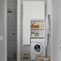IKEA ENHET ЭНХЕТ, комбинация д / хранения, белый, 90x32x180 см 695.479.60 фото thumb №5