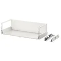 IKEA EXCEPTIONELL ЭКСЕПТИОНЕЛЛЬ, высокий ящик с нажимным механизмом, белый, 80x37 см 504.478.09 фото thumb №1