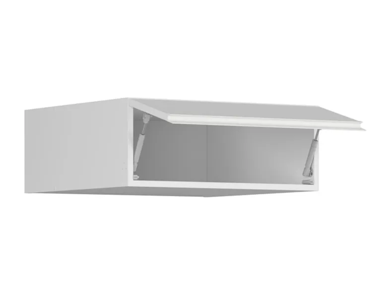 BRW Навесной кухонный шкаф Sole 60 см белый глянец, альпийский белый/глянцевый белый FH_NO_60/23_O-BAL/BIP фото №3