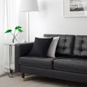IKEA LANDSKRONA ЛАНДСКРУНА, 4-місний диван, з шезлонгом/Гранн/Бомстад чорний/дерево 490.324.10 фото thumb №2