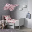 IKEA SNÖFINK СНЕФІНК, балдахін для ліжка, метелик / рожевий 705.481.81 фото thumb №2