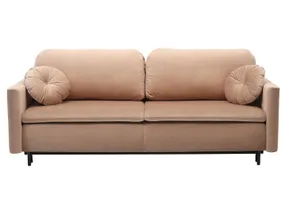 BRW Трехместный диван-кровать BRW SOPHIA с ящиком для хранения велюр бежевый SO3-SOPHIA-LX_3DL-G1_B854BD фото