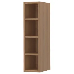 IKEA VADHOLMA ВАДХОЛЬМА, модуль для хранения, коричневый / пятнистый ясень, 20x37x80 см 203.743.38 фото