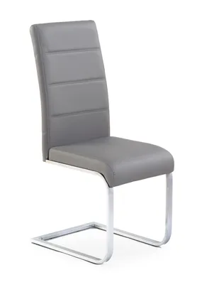 Кухонний стілець HALMAR K85 сірий (1шт=4шт) фото