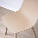 IKEA EKEDALEN ЭКЕДАЛЕН / ODGER ОДГЕР, стол и 6 стульев, темно-коричневый / бело-бежевый, 180 / 240 см 492.213.21 фото thumb №5
