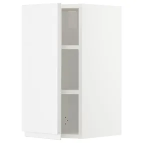 IKEA METOD МЕТОД, навесной шкаф с полками, белый / Воксторп глянцевый / белый, 30x60 см 694.676.99 фото