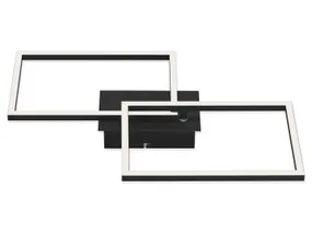 BRW Frame Led 2-позиционный потолочный светильник с таймером черный 085496 фото