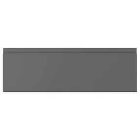 IKEA VOXTORP ВОКСТОРП, фронтальная панель ящика, тёмно-серый, 60x20 см 104.541.04 фото