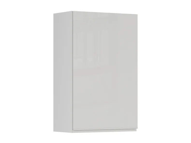 BRW Верхний кухонный шкаф 60 см правый светло-серый глянец, альпийский белый/светло-серый глянец FH_G_60/95_P-BAL/XRAL7047 фото №2