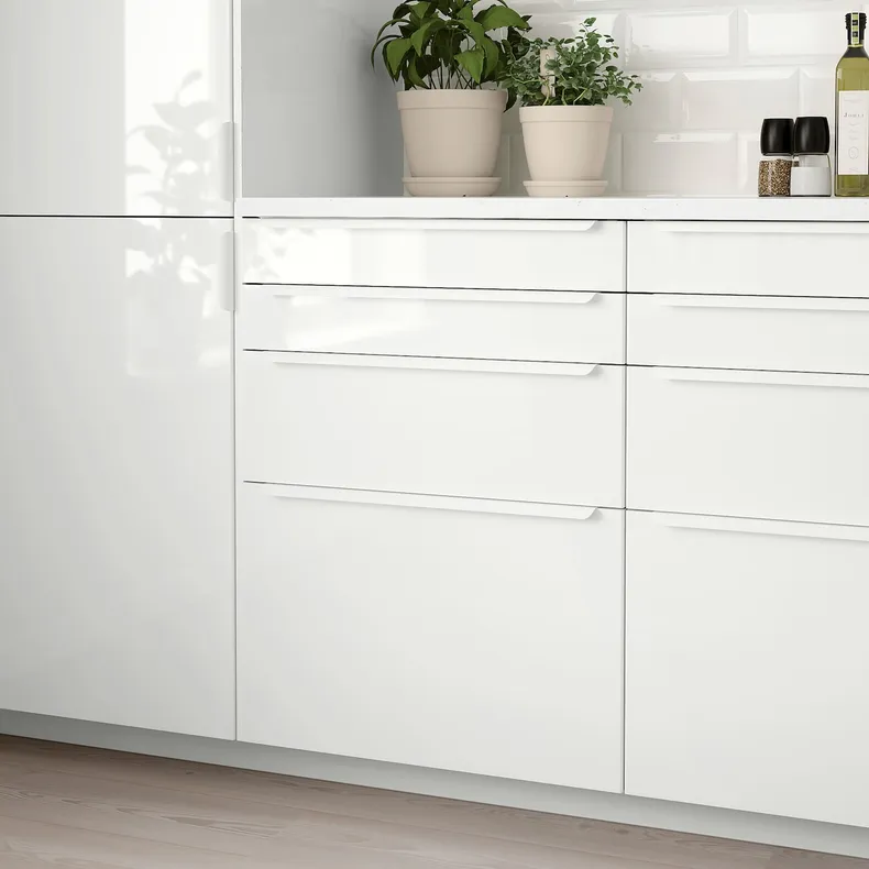 IKEA RINGHULT РИНГУЛЬТ, фронтальная панель ящика, глянцевый белый, 40x40 см 802.050.88 фото №3