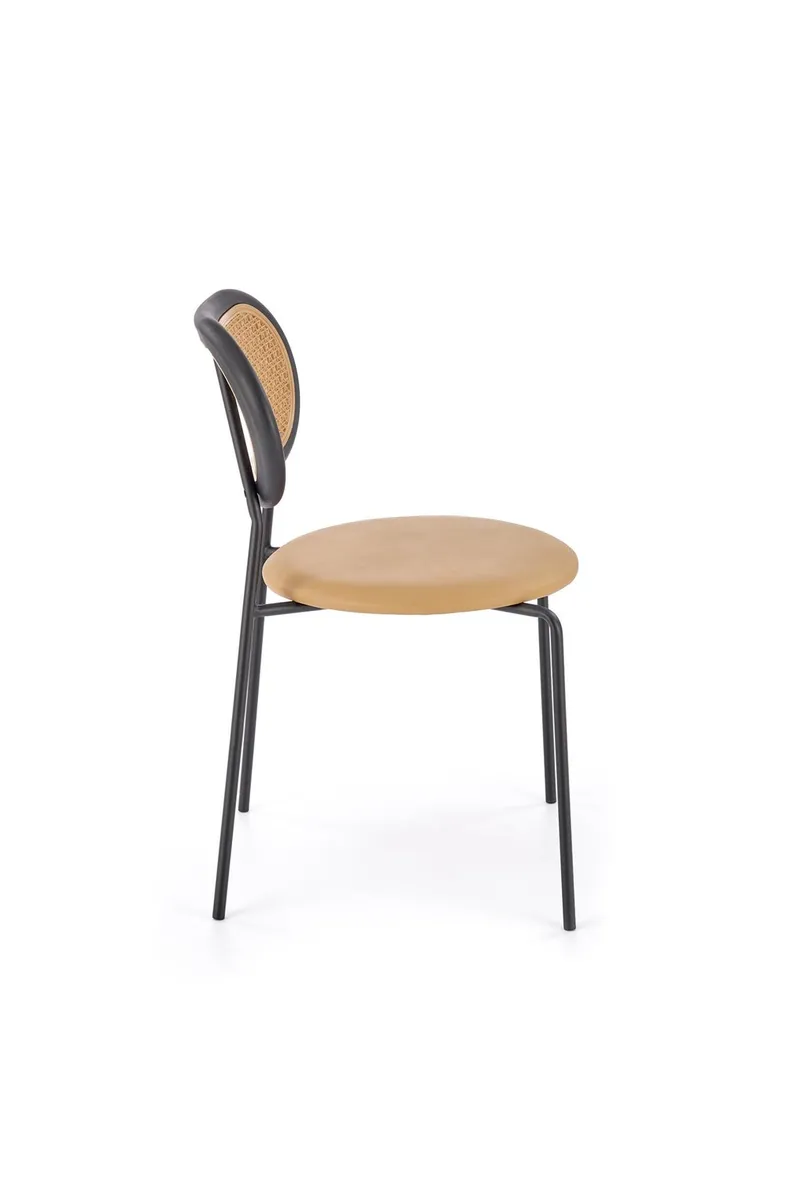 Кухонний стілець HALMAR K524 світло-коричневий фото №4