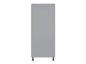 Шафа кухонна для вбудованого холодильника BRW Iris 60 см ліва ферро, гренола сіра/ферро FB_DL_60/143_L-SZG/FER фото