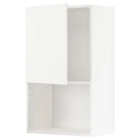 IKEA METOD МЕТОД, навесной шкаф для СВЧ-печи, белый / белый, 60x100 см 694.566.67 фото