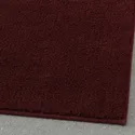 IKEA SÖDERSJÖN СЕДЕРШЕН, килимок для ванної кімнати, насичений червоний, 50x80 см 005.612.51 фото thumb №2