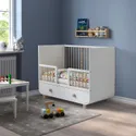 IKEA MYLLRA МЮЛЛЬРА, дитяче ліжко з шухлядами, білий, 60x120 см 904.835.84 фото thumb №4