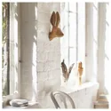 IKEA HÄGGMISPEL ХЕГГМІСПЕЛЬ, прикраса настінна, кролик/колір латуні, 25 см 705.380.83 фото thumb №3