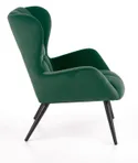 М'яке крісло HALMAR TYRION, темно-зелений фото thumb №2