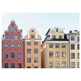 IKEA BILD БІЛЬД, постер, Старе місто, Стокгольм, 70x50 см 205.532.50 фото