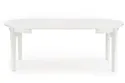 Обеденный стол раскладной HALMAR SORBUS 100-200x100 см, белый фото thumb №3